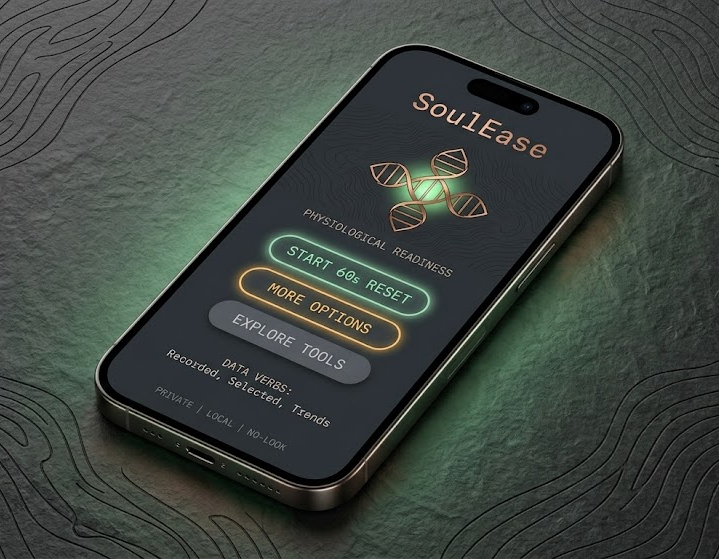 SoulEase app preview